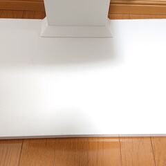 テレビスタンド esupply EEX-TVS008（壁寄せ・自立・ロータイプ・高さ調整・汎用・ホワイト・32・37・40・42・43・47・50・52・55型対応）の画像