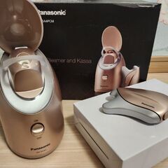 Panasonicスチーマー&温感かっさ(ゴールド)