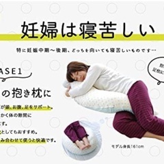 サンデシカ　洗える抱き枕　ミントドット（日本製）の画像