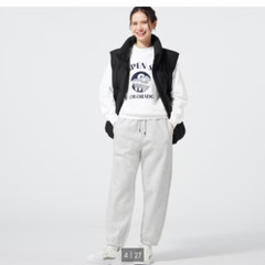 未使用 guヘビーウェイトスウェットパンツSの画像