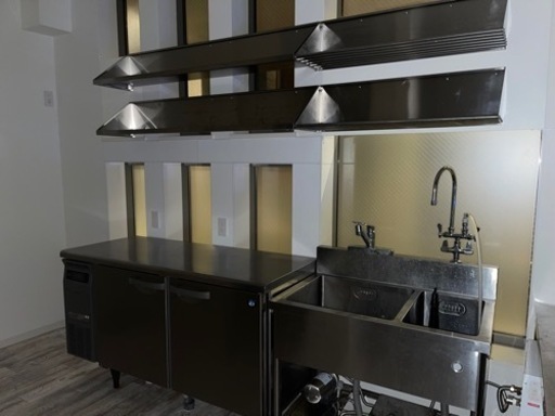 厨房機器2層シンクホシザキ