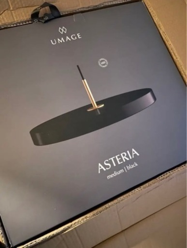 【最終お値下げ】【新品未使用】UMAGE Asteria ペンダント ブラック