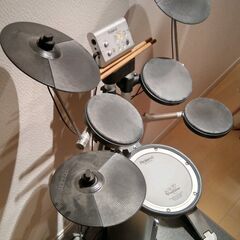 ■■■電子ドラム Roland HD-1＋外付けスピーカーPM-3付き(ほぼ新品)■■■の画像