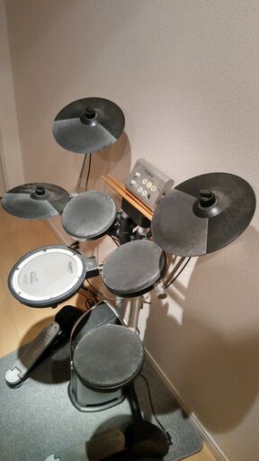 ■■■電子ドラム Roland HD-1＋外付けスピーカーPM-3付き(ほぼ新品)■■■
