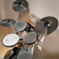 ■■■電子ドラム Roland HD-1＋外付けスピーカーPM-3付き(ほぼ新品)■■■の画像