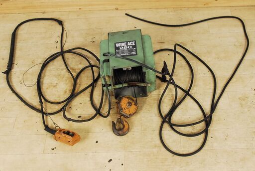 0384 三菱 ホイスト 200V WIRE ACE 250 ワイヤーエース 愛知県岡崎市