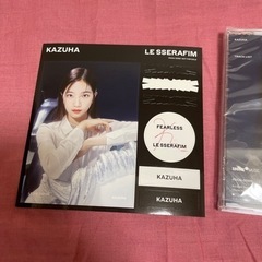 Le Sserafim カズハ　ソロジャケットCDの画像