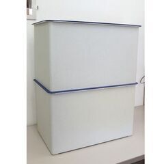 タッパーウエア 44L マルチオーガナイザー・ワイド引き出しタイプ2個セット TUPPERWARE 札幌市 北区 屯田の画像