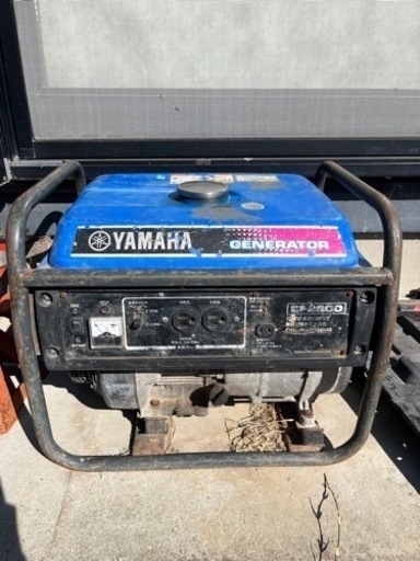 【決まりました】発電機 YAMAHA