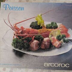 クリスタル #魚大皿【新品】の画像