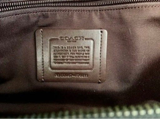 COACH ボストンバッグ F76811（美品）
