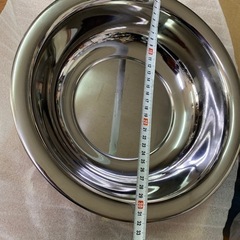 洗面器　オールステンレス