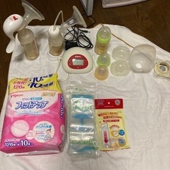 手動搾乳機、電動搾乳機、哺乳瓶、母乳バッグ、乳頭保護器など