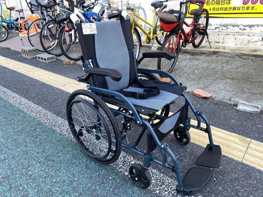 リサイクルショップどりーむ天保山店　No.6888　車椅子　自走式！　ほぼ新品！早い者勝ち！