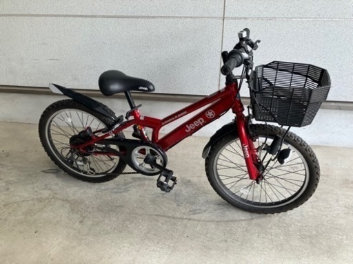 自転車　子供　20インチ　キッズ　Jeep ジープ　 6段変速