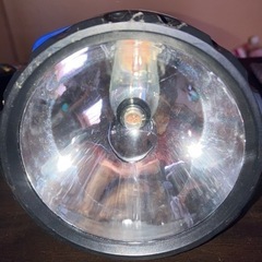 ラジオ付き懐中電灯。中古品。の画像