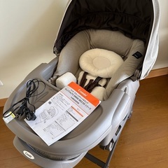 【美品】定価6万　電動　スイング　ハイローチェア　コンビ　オートスウィングの画像