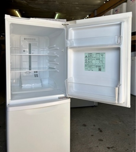 札幌市内配送無料 18年製 Panasonic パナソニック 138L 2ドア冷蔵庫 NR-B14BW-W