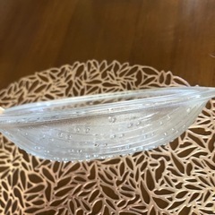 ガラスポール皿の画像