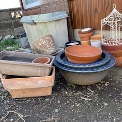 【取引き決定しました】植木鉢等