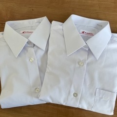 女子ワイシャツ二着セット