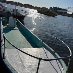 カスタム和船　ヤマハ　90馬力　和船　船　の画像