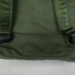 ◎米軍払下グッズ◎ 大容量 ２WAY 袋 / リュックサック （カーキ） [04-152]の画像
