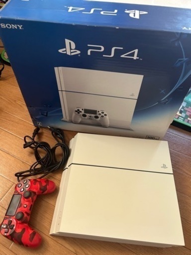(受け渡し予定者あり)PS4 CUH-1200A BO2 ホワイト 500GB＋おまけ