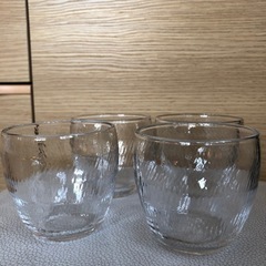 シンプルグラス　4個セットの画像