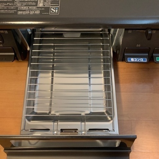 [美品]Paloma パロマ ガスコンロ 2019年製　ガステーブル PA-S42B-L プロパンガス　LP グリル未使用品 あんしん