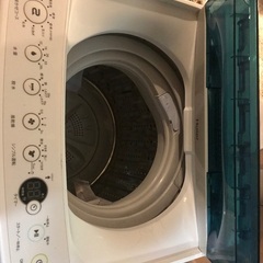 洗濯機　ハイアール　4.5キロ　2016製　我孫子市　難ありの画像