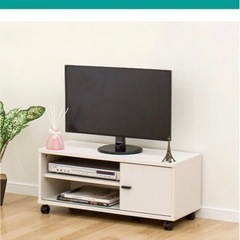 【お譲り先決定しました】ニトリ　テレビ台　全身鏡　セットの画像