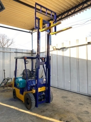 フォークリフト 小松、1.4トン、1302h、KOMATSU, ガソリン 、FG14LC-17、1400Kg, ☆全国陸送可能→→