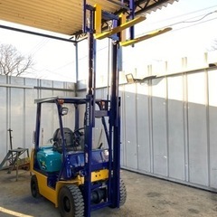 フォークリフト 小松、1.4トン、1302h、KOMATSU, ガソリン 、FG14LC-17、1400Kg, ☆全国陸送可能→→の画像