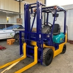 フォークリフト 小松、1.4トン、1302h、KOMATSU, ガソリン 、FG14LC-17、1400Kg, ☆全国陸送可能→→の画像