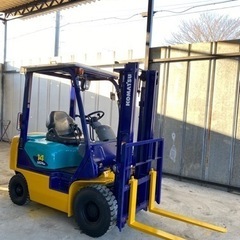 フォークリフト 小松、1.4トン、1302h、KOMATSU, ガソリン 、FG14LC-17、1400Kg, ☆全国陸送可能→→の画像