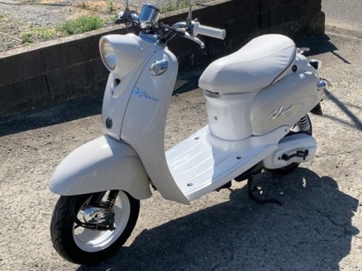 神奈川県藤沢市発。ヤマハ　ビーノ規制前5au。フル整備して外装カスタム。最高傑作に仕上げたビーノで？