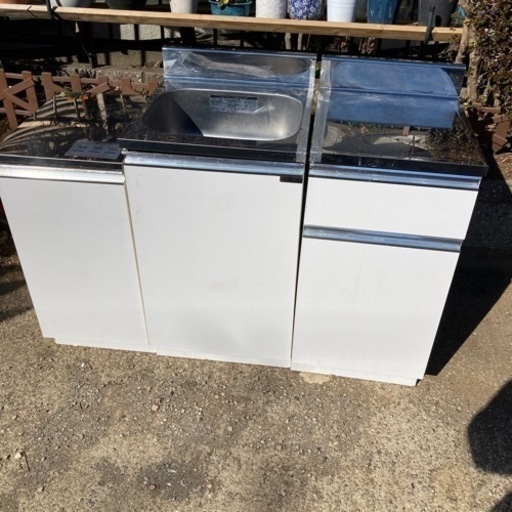 マイセット　流し台3点セット　中古品