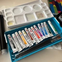 学校でのお勉強グッズの画像