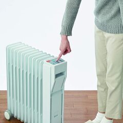 オイルヒーター 日本メーカー 極美品。3〜8畳用 小部屋、廊下等に丁度よいサイズ。の画像