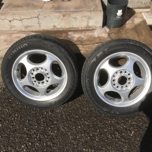 アルミホイールタイヤセット　軽自動車　４本　値下げ