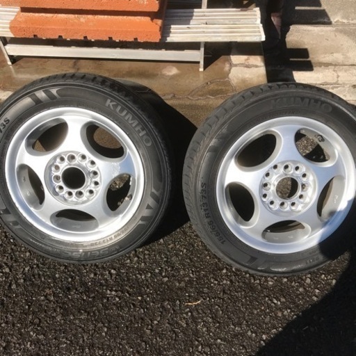 アルミホイールタイヤセット　軽自動車　４本　値下げ