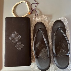 草履&バック　数珠付き