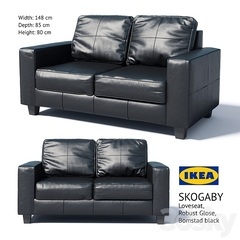 IKEA SKOGABY イケア 2人掛けソファ