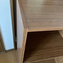 カラーボックス 木製／説明書付きの画像