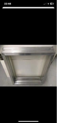 シルクスクリーン　アルミ枠4枚セット