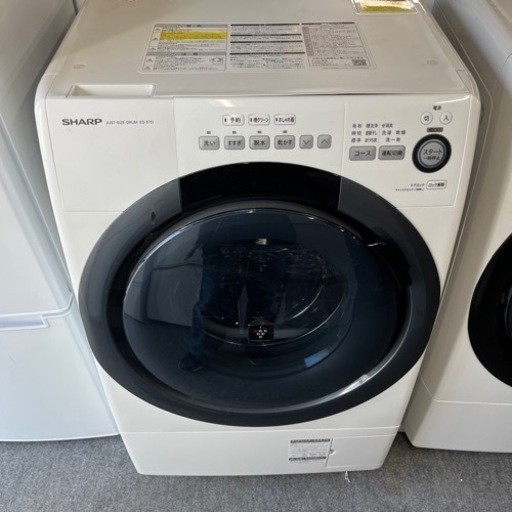 J89  SHARP ドラム式洗濯機 2019年製 7.0kg 乾燥3.5kg