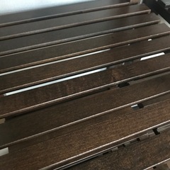 IKEA モルゲル　棚（ダークブラウン ）の画像