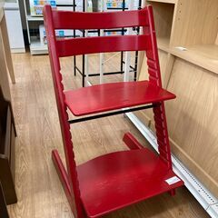 ★ジモティ割あり★ ストッケ ベビーチェア レッド H78×W4...