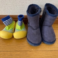 アンパサンド ベビーシューズ 12.5cm 、IFME ムートン...